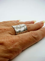 Wide Silver Ring