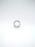 Wide Statement Silver Ring